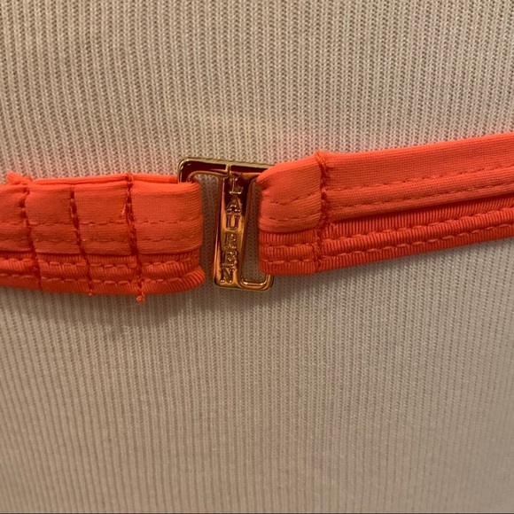 New Ralph Lauren Underwire Loop Front Bikini Top 8 - Picture 12 of 13